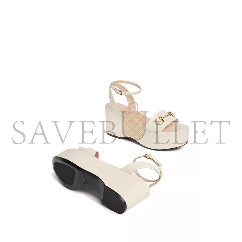 Gvc*1 lady horsebit platform sandal